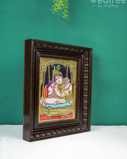 Tanjore Painting Vithoba Krishna- 10X8Inches - Wl0485