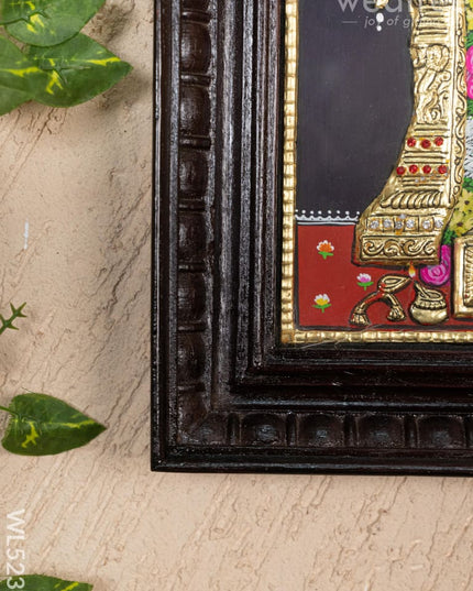 Tanjore Painting - Murugan - Semi Embossed - 12x10 inch - WL5236 - Tanjore Painting