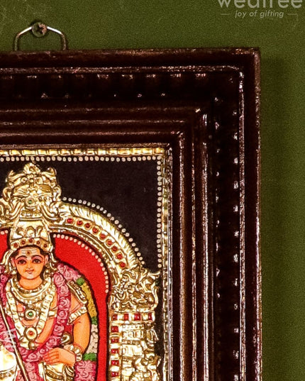 Tanjore Painting Murugar: 8X6 Inches - Wl0848 Painting