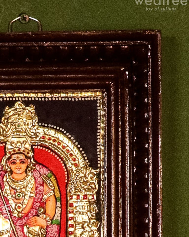 Tanjore Painting Murugar: 8X6 Inches - Wl0848 Painting