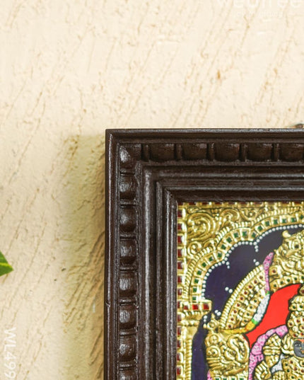 Tanjore Painting- Padmavathi Thayar - Flat - 10*8 inch - WL4990 Tanjore Painting