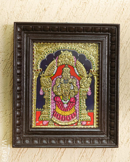 Tanjore Painting- Padmavathi Thayar - Flat - 10*8 inch - WL4990 Tanjore Painting