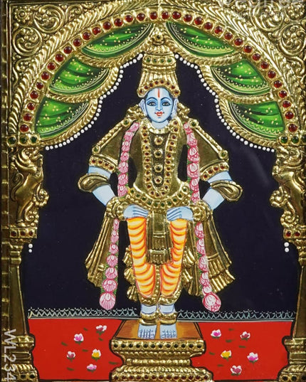 Tanjore Painting Pandurang - 10 X 8 (Medium ) Wl2344 Painting