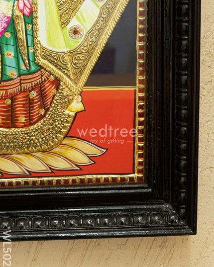 Tanjore Painting - Radha-Krishna - Semi Embossed - 24x30 inch - WL5025 Tanjore Painting