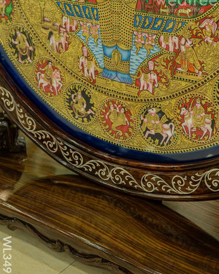 Tanjore Painting - Dasavatharam Frame Wl3492