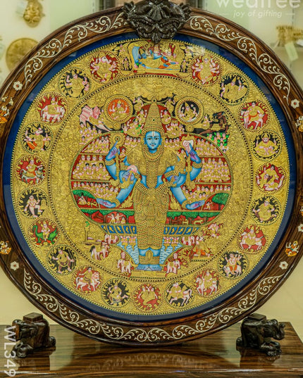 Tanjore Painting - Dasavatharam Frame Wl3492