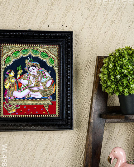 Tanjore Painting - Vithoba Krishna - Flat (Gold Foil) - 12X10 - WL4986 - Tanjore Painting