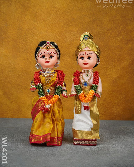 Telugu Style Wedding Dolls - Wl4201