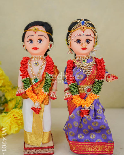 Telugu Style Wedding Dolls - Wl4201