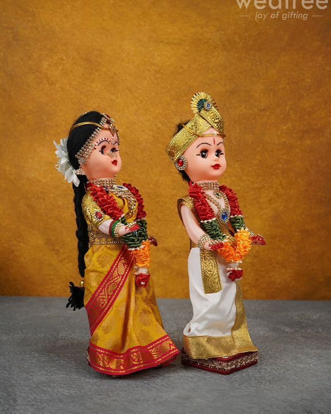 Telugu Style Wedding Dolls - Wl4201