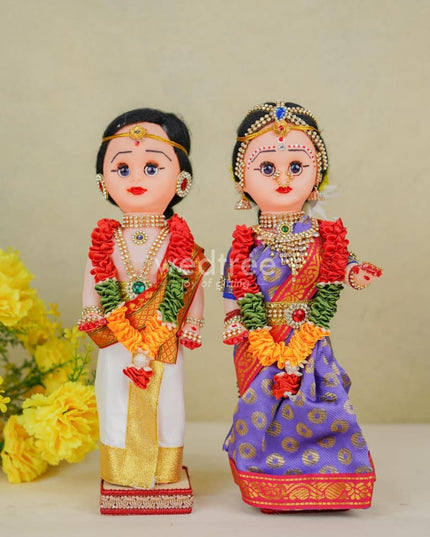 Telugu Style Wedding Dolls - Wl4201