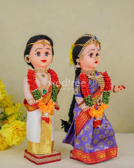 Telugu Style Wedding Dolls - Wl4201