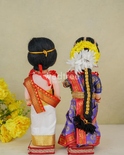Telugu Style Wedding Dolls - Wl4201