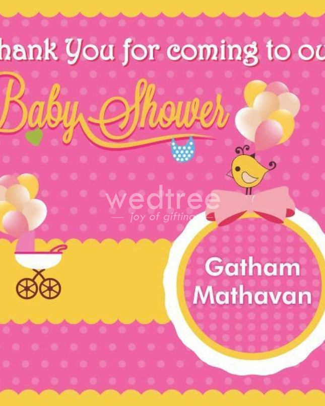 Thank You Card - Baby Shower