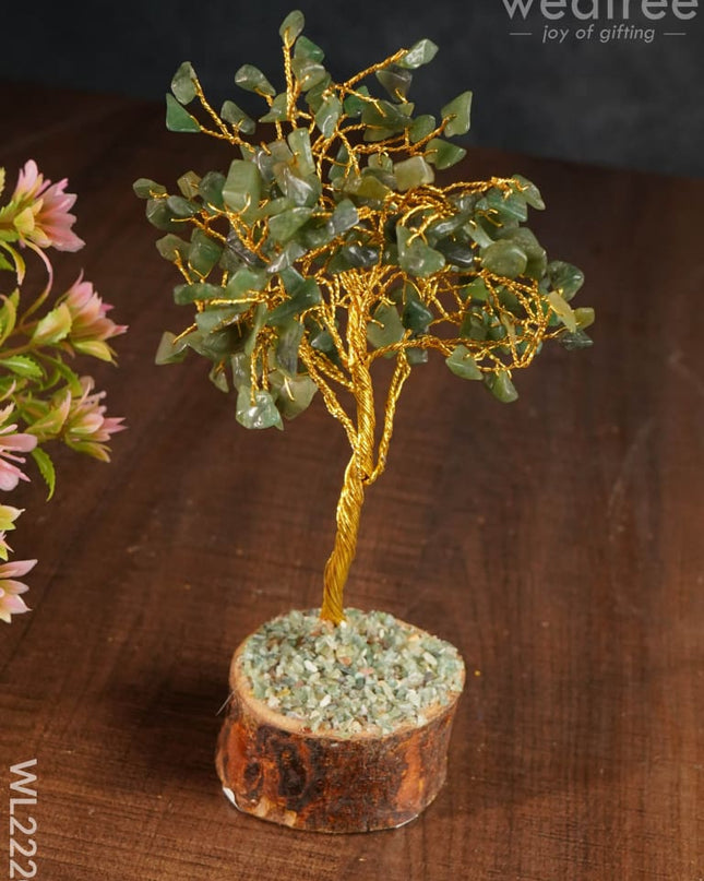 The Tree Of Life - ( Green Aventurine ) Wl2220 Crystal Gifts