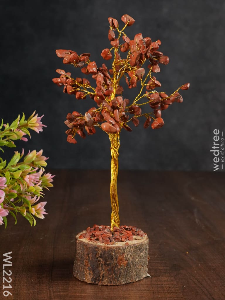 The Tree Of Life - (Red Jasper Stone) Wl2216 Crystal Gifts