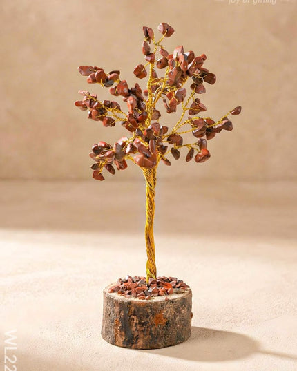 The Tree of Life - (Red jasper stone) - WL2216 - Crystal gifts