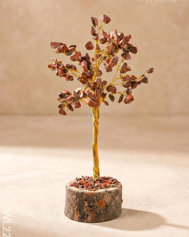 The Tree of Life - (Red jasper stone) - WL2216 - Crystal gifts