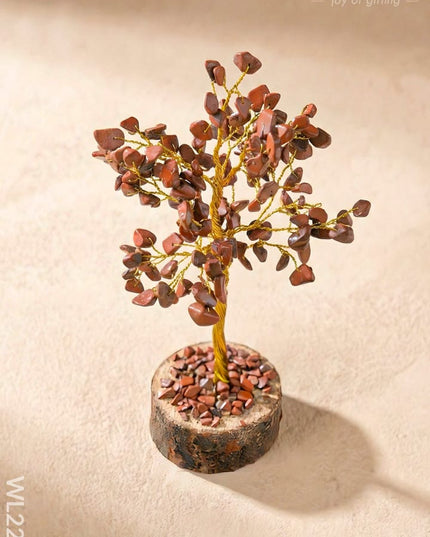 The Tree of Life - (Red jasper stone) - WL2216 - Crystal gifts