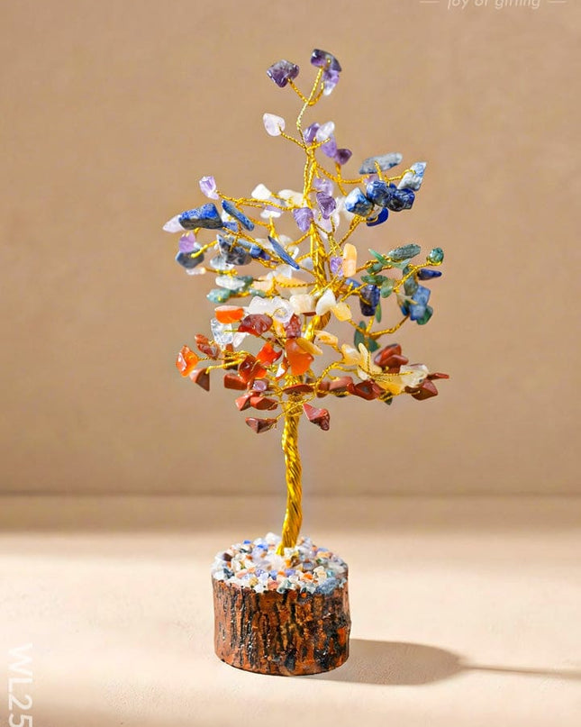 The Tree of Life - (Seven Chakra Crystal Stone) - WL2532 - Crystal gifts