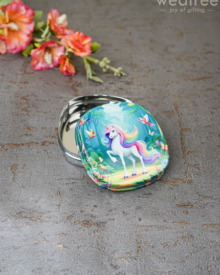 Tiffin Box With Cartoon Engraved - (4.5In X 1In) Wl1527 Kids Utility