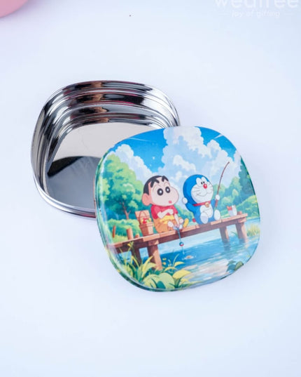 Tiffin Box with Cartoon Engraved - (4.5in X 1in) - WL1527 - Kids Return Gifts