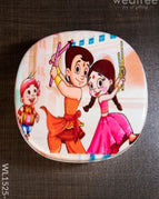 Chocolate Box with Cartoon Engraved - Chota Bheem -(6in X 2in)
