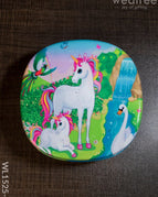Chocolate Box with Cartoon Engraved - Unicorn -(6in X 2in)