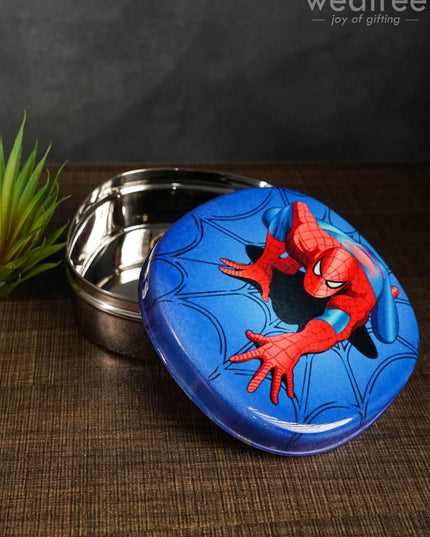 Tiffin Box With Cartoon Engraved - (6In X 2In) Wl1525 Kids Utility