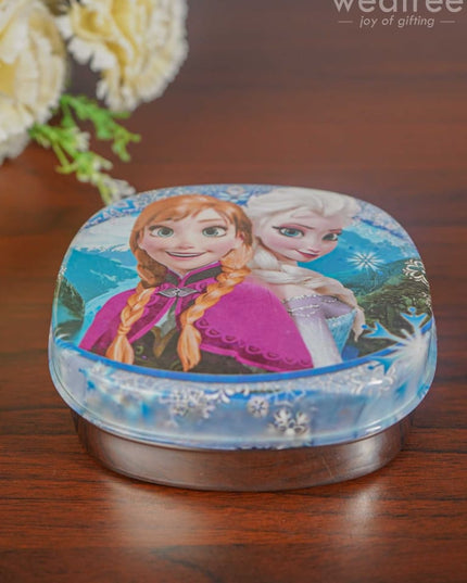 Tiffin Box With Cartoon Engraved - (6In X 2In) Wl1525 Kids Utility