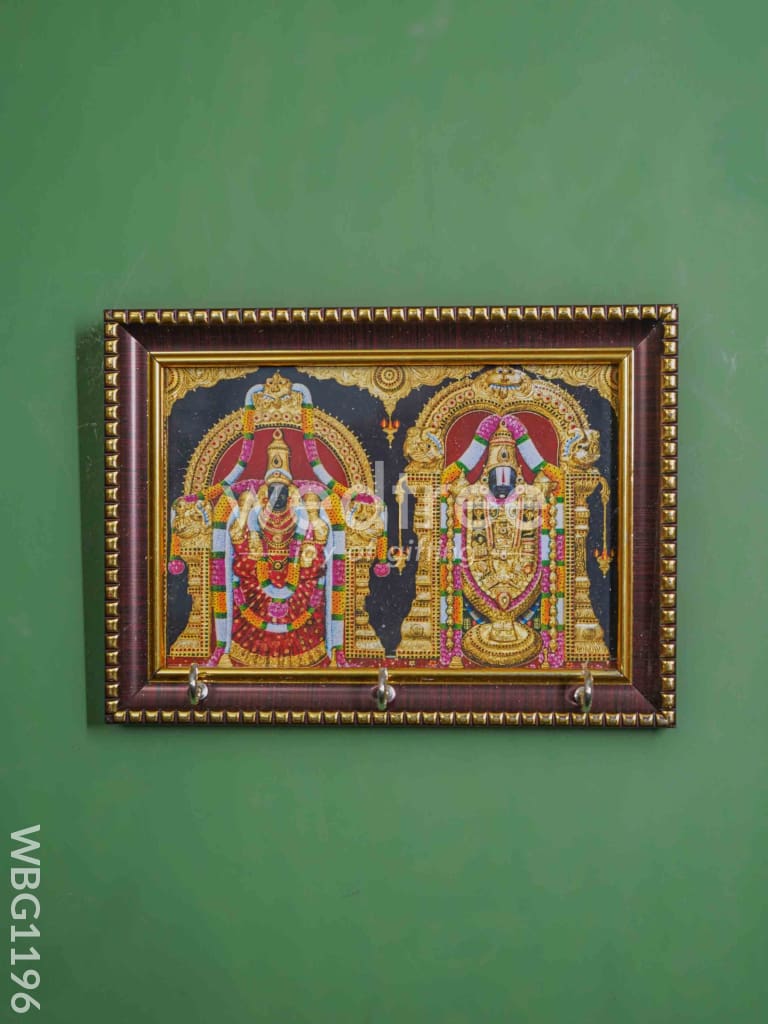 Tirupathi Balaji Frame Key Hanger - Wbg1196 Hangers