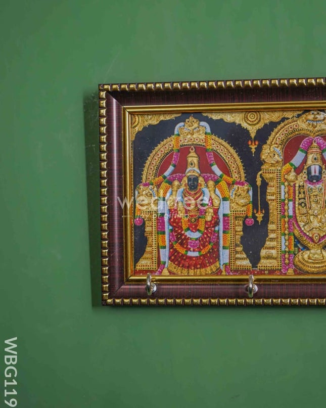Tirupathi Balaji Frame Key Hanger - Wbg1196 Hangers