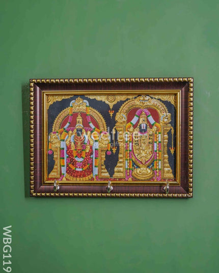 Tirupathi Balaji Frame Key Hanger - Wbg1196 Hangers