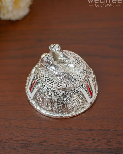White Metal - Tirupati Balaji Charan Paduka Wbg1400 Murti Rg