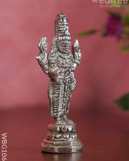 White Metal Tirupati Balaji - Wbg1063 Divine Figurines