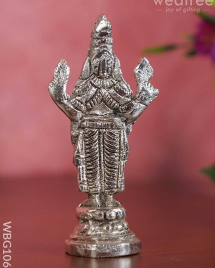 White Metal Tirupati Balaji - Wbg1063 Divine Figurines