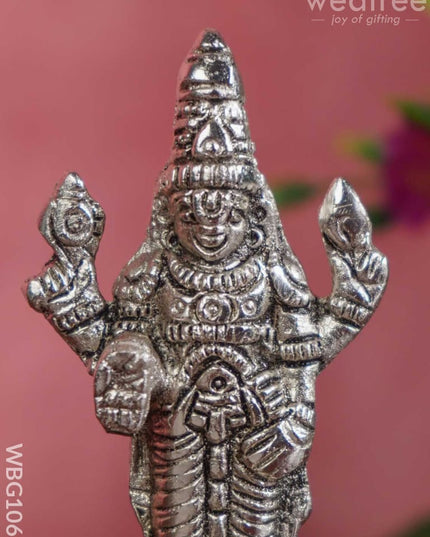 White Metal Tirupati Balaji - Wbg1063 Divine Figurines