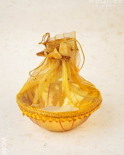 Tissue Bag With Round Base Medium - W0885 - Wedding Essentials