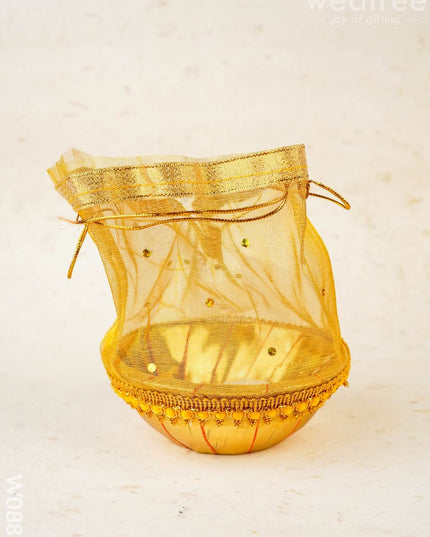 Tissue Bag With Round Base Medium - W0885 - Wedding Essentials