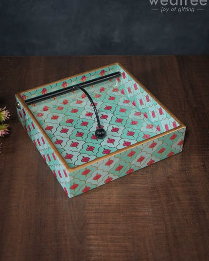 Digital Printed Tissue Holder - Wl3135 Wooden Utility