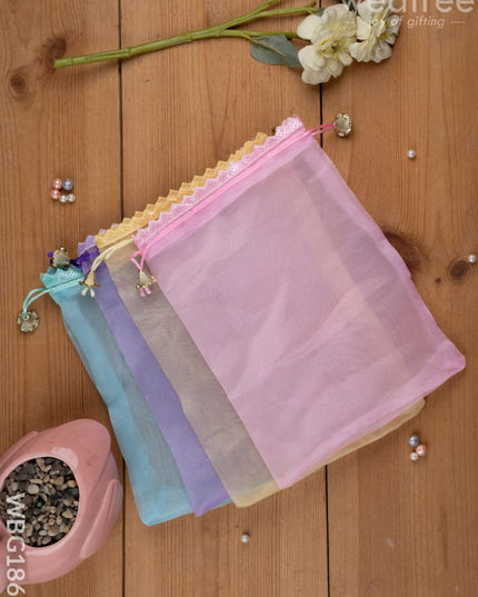 Tissue String Bag - 11x8 inch - WBG1860 - String Bags
