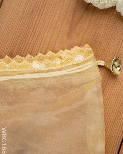 Tissue String Bag - 11x8 inch - WBG1860 - String Bags