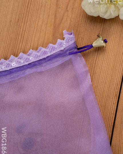 Tissue String Bag - 11x8 inch - WBG1860 - String Bags