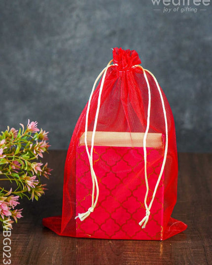 Tissue String Bag - 8 X 11 Inches Wbg0231 Bags
