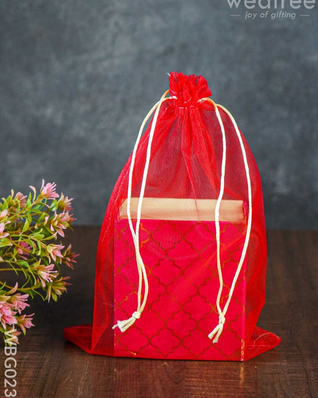 Tissue String Bag - 8 X 11 Inches Wbg0231 Bags