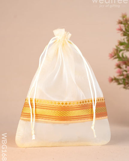Tissue String Bag - 9x7 Inches - WBG1686 String Bags