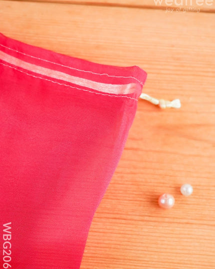 Tissue String Bag - 9x8 inch - WBG2063 - String Bags