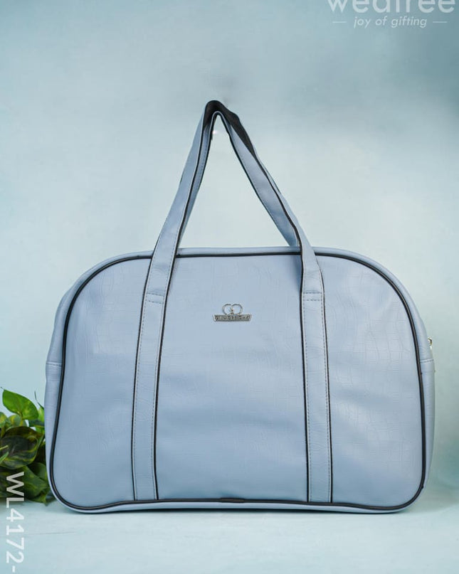 Travel Bag Set Of 5 - Pastel Blue Wl4172-1 Bags & Wallets