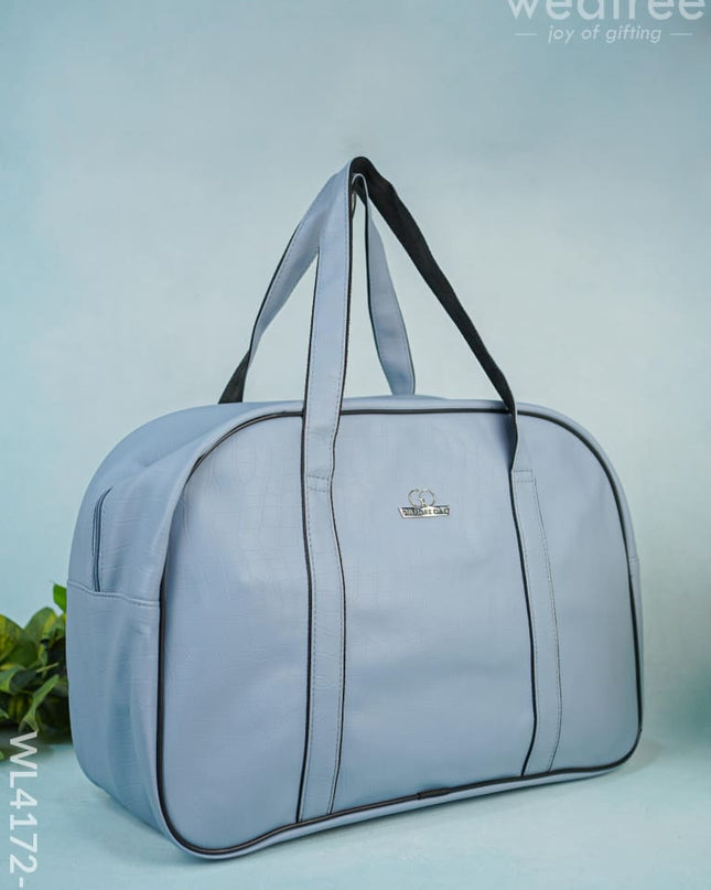 Travel Bag Set Of 5 - Pastel Blue Wl4172-1 Bags & Wallets