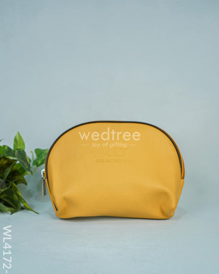 Travel Bag Set Of 5 -Yellow - Wl4172-2 Bags & Wallets